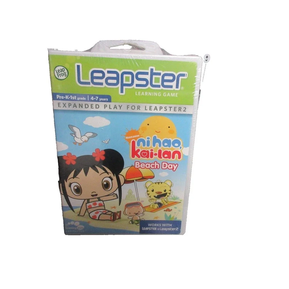 Ni Hao, Kai-lan,Beach Day Leapster Learning Game New Sealed